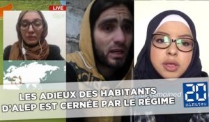Les adieux en vidéo des habitants d’Alep Est cernée par le régime