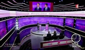 Primaire de la gauche : le débat Hamon/Valls décortiqué