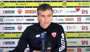 Conférence de presse d'Olivier Dall'Oglio avant FC Lorient-DFCO