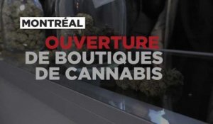 Montréal : ouverture de boutiques de cannabis avant la légalisation
