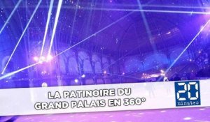 La patinoire du Grand Palais en 360°