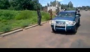 Burkina Faso: convoi des  forces de Défenses et de Sécurité vers Ouagadougou
