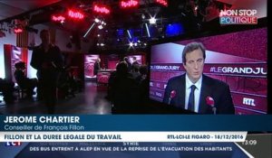 Présidentielle 2017 : le conseiller de François Fillon s'explique sur la fin des 35 heures