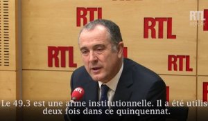"Le 49.3 est une arme institutionnelle" estime Didier Guillaume