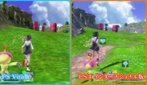 Digimon World : Next Order - Comparaison graphique PS4 & PS Vita