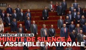 Attentat de Berlin : minute de silence à l'Assemblée nationale