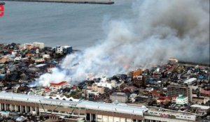 Au Japon, un incendie gigantesque ravage plus de 140 bâtiments