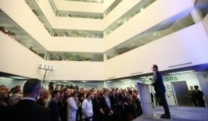 Discours lors de l'inauguration du nouvel hôpital de Chambéry
