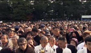 Japon : l'empereur Akihito fête ses 83 ans devant 33 000 citoyens