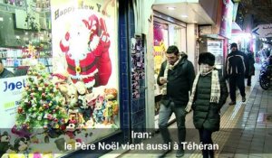 Iran: le Père Noël vient aussi à Téhéran
