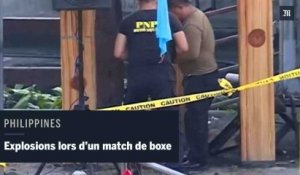 Philippines : des explosions lors d’un match de boxe font une quarantaine de blessés