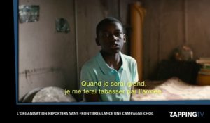 Reporters sans frontières dénonce les conditions de travail des journalistes, la campagne choc (Vidéo)