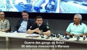 Guerre des gangs au Brésil: 56 détenus massacrés à Manaus