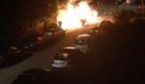 Strasbourg : voitures en feu dans le quartier de...