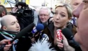 Marine Le Pen à Strasbourg