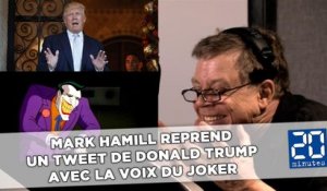 Mark Hamill reprend un tweet de Donald Trump avec la voix du Joker
