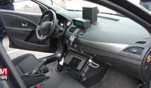 Avignon / La gendarmerie presente le nouveau vehicule radar en circulation dans le...