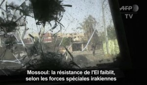 Irak: la résistance de l'EI à Mossoul faiblit