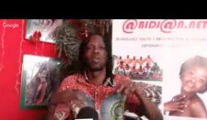 Kajeem, artiste musicien engagé dans l’opération "Prison propre" en direct sur Abidjan.net