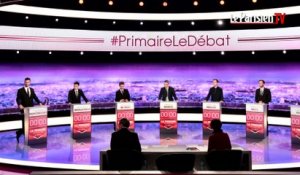 Primaire de gauche: dans les coulisses du débat télévisé