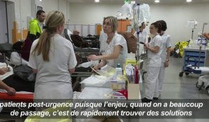 Grippe:à Marseille, l'hôpital de la Timone sous tension