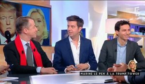 Pourquoi Marine Le Pen est-elle allée à la Trump Tower ? Christophe Barbier décortique sa stratégie ! Regardez