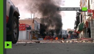 Tunisie: heurts entre forces de l'ordre et manifestants près de la Libye