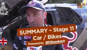 Stage 11 Summary - Car/Bike - (San Juan / Río Cuarto) - Dakar 2017