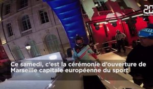Marseille: Descendez à 80 km/h  les 320 m du Red Bull Crashed Ice grâce à une caméra embarquée