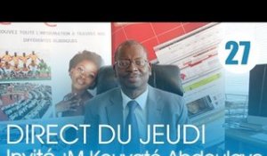 Direct du Jeudi / Invité : M. Kouyaté Abdoulaye, Chef de Cabinet du ministre de l’Education