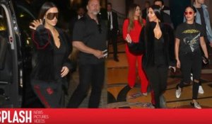 Kim Kardashian atterrit à Dubaï, son premier vol international depuis son attaque à Paris