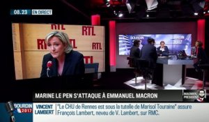 QG Bourdin 2017 : Magnien président ! : Quand Marine Le Pen compare Emmanuel Macron à Justin Bieber
