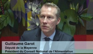 Guillaume Garot présente les objetifs du Conseil National de l'Alimentation