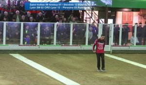 L'incroyable dénouement, Annecy contre Saint-Vulbas, quarts de finale du 36ème Béraudier, Sport Boules, Lyon 2017