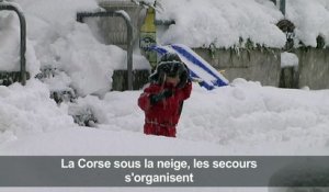 Corse sous la neige: les secours s’organisent sur l'île
