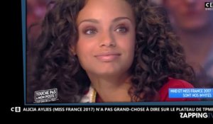 TPMP : Alicia Aylies (Miss France 2017) très mal à l’aise face à Cyril Hanouna