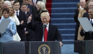 Donald Trump investi 45e président des Etats-Unis