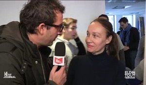 Cyrille Eldin retrouve Laurence Haïm dans le QG d'Emmanuel Macron - Regardez