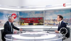 Les 4 Vérités - Bruno Le Maire : "Emmanuel Macron est une coquille vide"