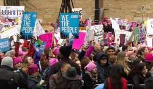 Etats-Unis: "Marche des femmes" à Washington