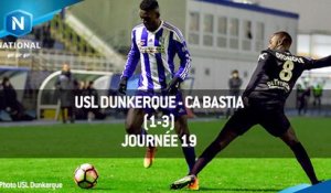 J19 : USL Dunkerque - CA Bastia (1-3), le résumé