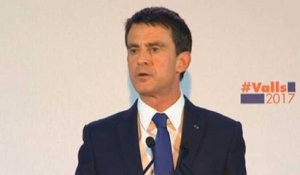 Valls : Hamon, c'est la "défaite annoncée" et des "promesses irréalisables"