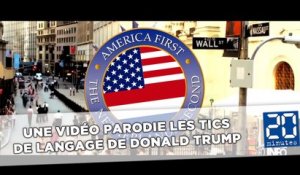 Une vidéo parodie les tics de langage de Donald Trump