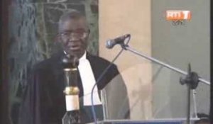 Justice: Me Koné Mamadou,le nouveau bâtonnier de Côte d'Ivoire prend fonction