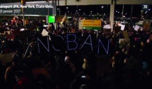 Manifestations contre le décret anti-immigration de Donald Trump, dans plusieurs aéroports des États-Unis