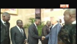 Fin de la  visite officielle du Président libanais Michel Sleiman en Côte d'Ivoire