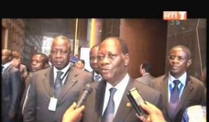 Malabo: Alassane Ouattara échnage avec la Présidente du Brésil, Dilma Rousseff