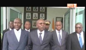 Le Président du parlement malien en visite à Abidjan a échangé avec le 1er ministre Duncan