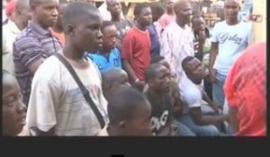 Football/CAN 2013: Ambiance de match Ghana - Niger à Abidjan