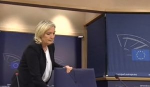 Marine Le Pen doit rembourser plus de 300 000 euros au Parlement européen